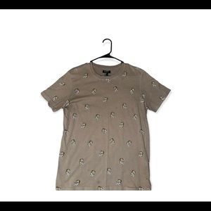 Forever 21 tiger pattern shirt.